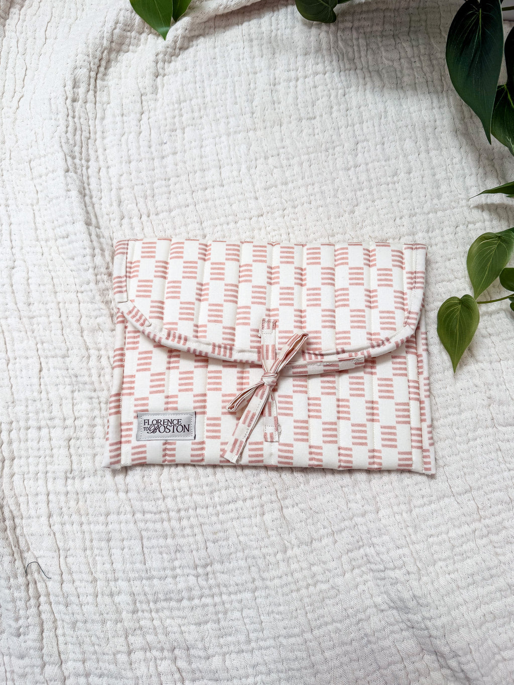 Stacked Blush | Lux Tie Pouch