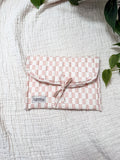 Stacked Blush | Lux Tie Pouch