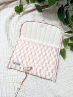 Stacked Blush | Lux Tie Pouch