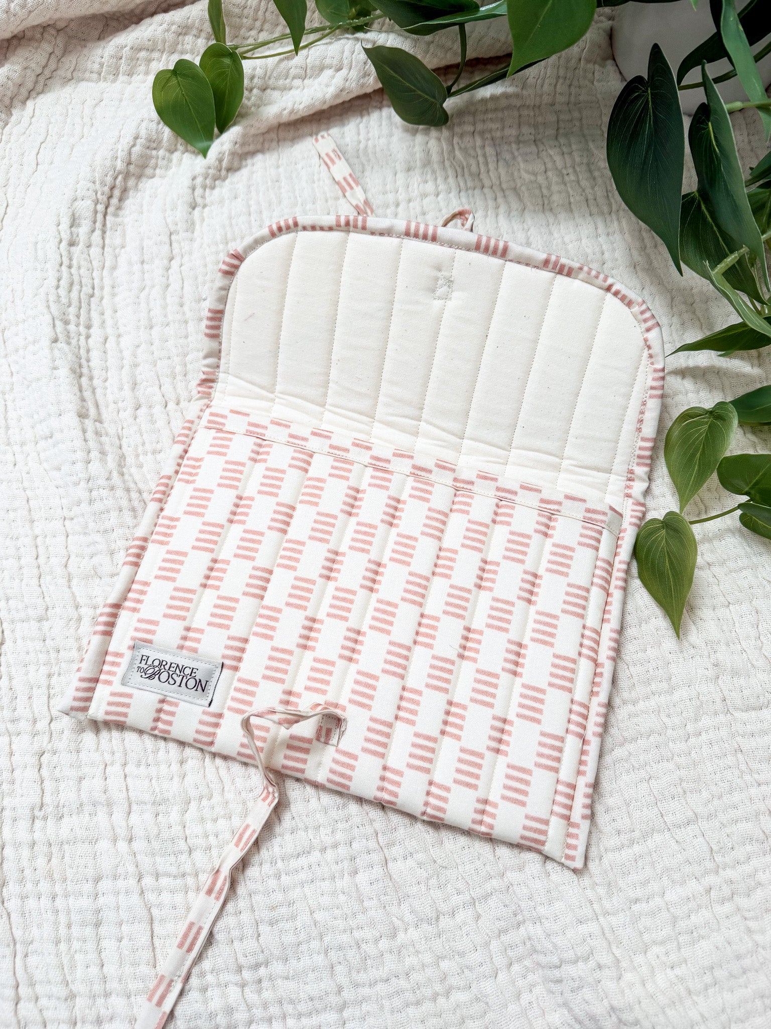 Stacked Blush | Lux Tie Pouch