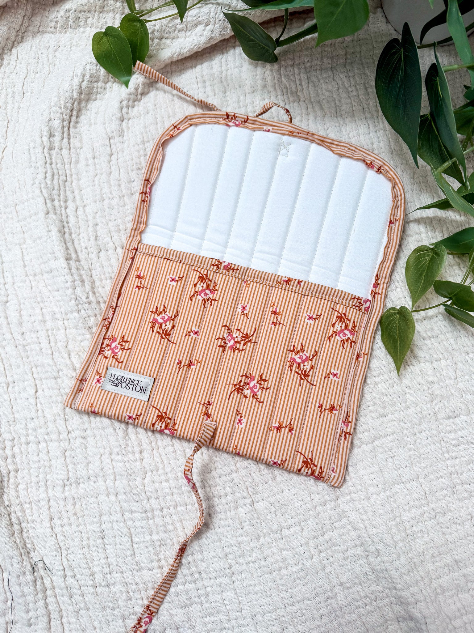 Wistful Garden | Lux Tie Pouch