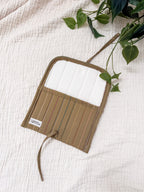 Skinny Stripe Clover | Lux Tie Pouch